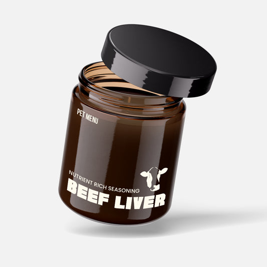 Natural Immune boost for dogs and cats Beef liver in the jar